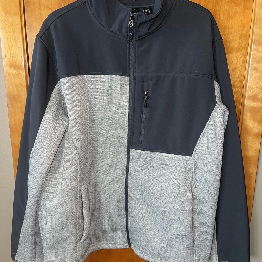 Swiss Tech Men’s Gray Full Zip Jacket